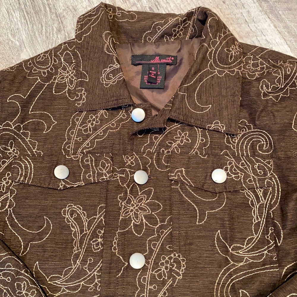 Willi Smith Jacket~ Size Small - image 1